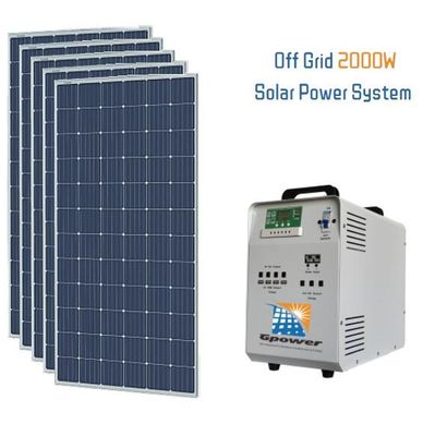 Inversor de Sinewave 2000 equipos del hogar de la energía solar del vatio de la rejilla
