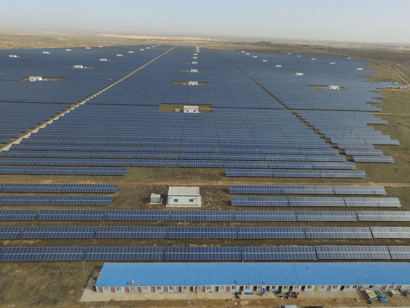 50MWp en sistema de la producción de energía fotovoltaica del CCC de los equipos del panel solar de la rejilla